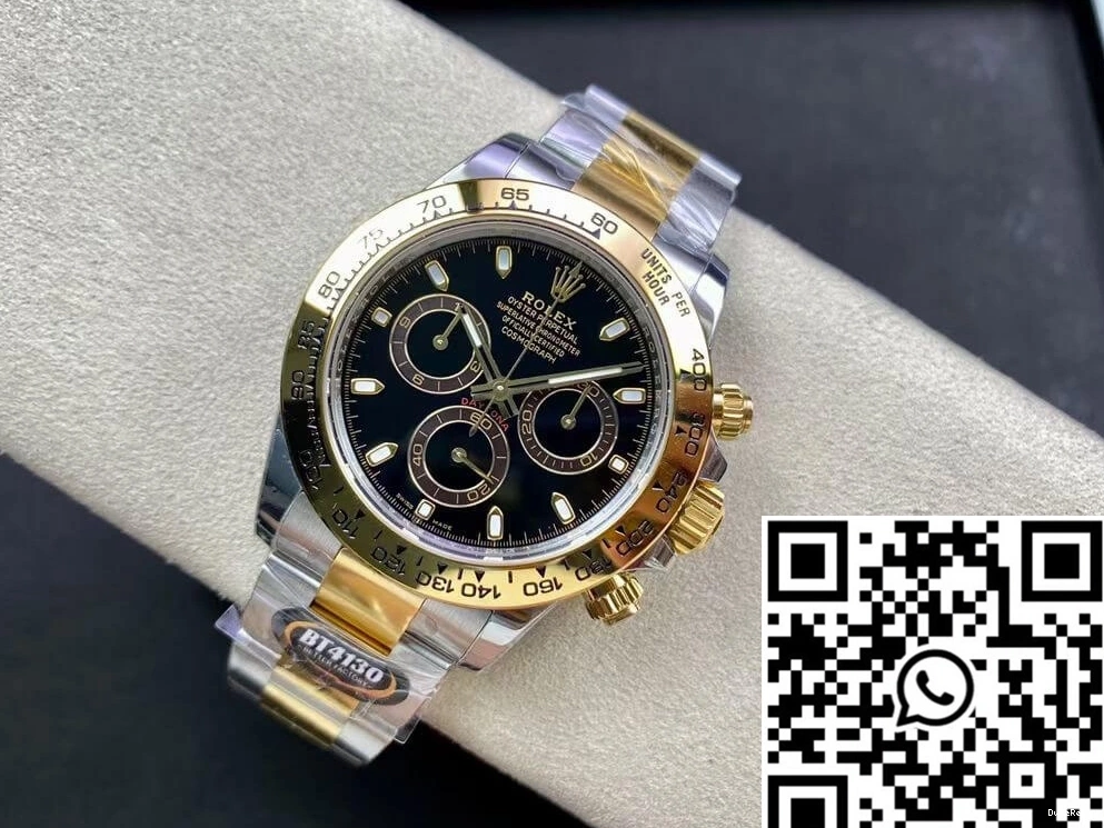 Gold BT Dial Daytona Black M116503-0004 Yellow Factory Rolex 0406